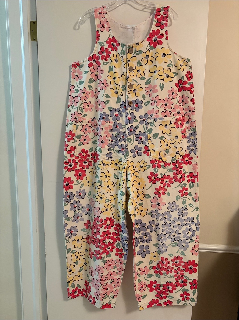 🌺 💮 Floral Overalls 🌼🌸
